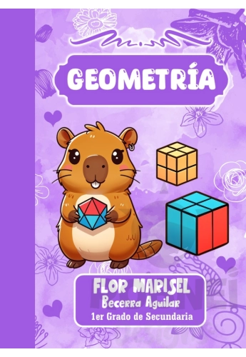 Capibara Portada Lila 2 Geometria